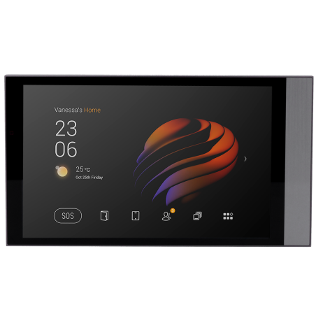 AK-PG71N-POE-EU - Monitor Android 10.0 per domotica - Schermo TFT da 8" | Applicazioni di terze parti - Audio bidirezionale | Mo