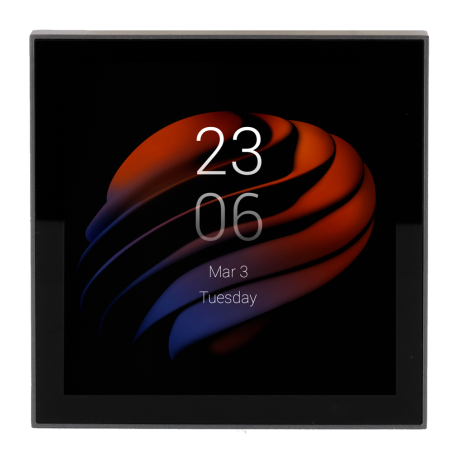 AK-PS51-KNX-EU - Monitor Android 10.0 per domotica - Schermo TFT da 4" | Applicazioni di terze parti - Audio bidirezionale | Mon
