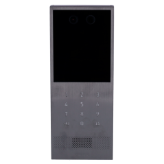 AK-X912S - Videocitofono IP antivandalo IK10 montaggio su superficie - Doppia telecamera da 2 Mpx | Audio bidirezionale - Ricono