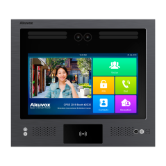 AK-X916S-L - Videocitofono IP antivandalo IK08 - Doppia telecamera 2 Mpx | Audio e video bidirezionale - Riconoscimento facciale