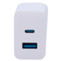 ANK-234-WCHARGER-20W1A1C-W - Anker - Caricabatterie USB - Potenza 20W - Ricarica veloce - Uscita USB-C e USB-A - Colore bianco ANK-234-WCHARGER-20W1A1C-W - Anker - Caricabatterie USB - Potenza 20W - Ricarica veloce - Uscita USB-C e USB-A - Colore bianco