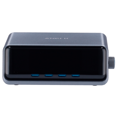ANK-234-WCHARGER-250W2A4C-B - Anker - Caricabatterie da tavolo - Potenza 250W - Uscite 4x USB-C, 2x USB-A - Carica 4 dispositivi