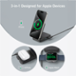 ANK-2557-3-IN-1-B - Caricabatterie wireless Anker 3 in 1 - Tecnologia Magsafe - Ricarica veloce: iPhone, Airpods, Apple Watch - ANK-2557-3-IN-1-B - Caricabatterie wireless Anker 3 in 1 - Tecnologia Magsafe - Ricarica veloce: iPhone, Airpods, Apple Watch -