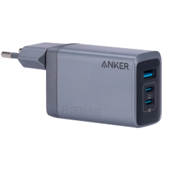 ANK-268-WCHARGER-100W1A2C-B - Anker - Caricabatterie USB - Potenza 100W - Uscita 2x USB-C, 1x USB-A - Ricarica rapida 3 in 1 | T