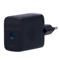 ANK-312-WCHARGER-25W1C-B - Anker - Caricabatterie USB - Potenza 25W - Ricarica veloce - Uscita USB-C - Colore nero
