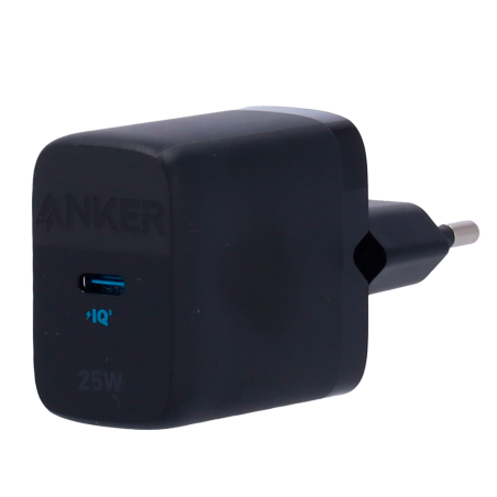 ANK-312-WCHARGER-25W1C-B - Anker - Caricabatterie USB - Potenza 25W - Ricarica veloce - Uscita USB-C - Colore nero