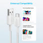 ANK-322-USBA-USBC-90-W - Anker - Cavo USB2.0 - Da USB-A a USB-C - Cavo in nylon intrecciato - Lunghezza 0.9m - Ricarica rapida f