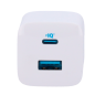 ANK-323-WCHARGER-33W1A1C-W - Anker - Caricabatterie USB - Potenza 33W - Ricarica veloce - Uscite USB-C, USB-A - Colore bianco ANK-323-WCHARGER-33W1A1C-W - Anker - Caricabatterie USB - Potenza 33W - Ricarica veloce - Uscite USB-C, USB-A - Colore bianco