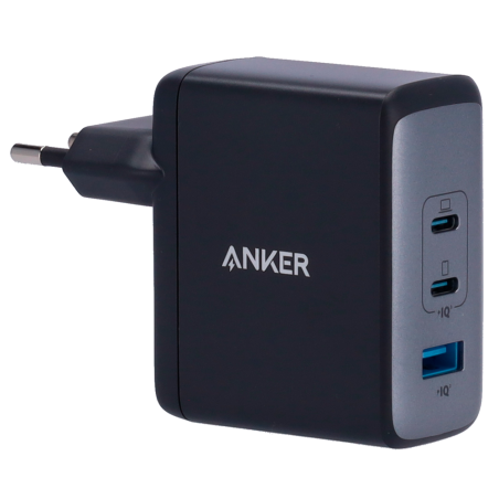 ANK-736-WCHARGER-100W1A2C-B - Anker - Caricabatterie USB - Potenza 100W | Con tecnologia GaN II - Ricarica veloce - Uscite 1x US