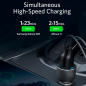 ANK-CCHARGER-POWERDRIVE3-B - Anker - Accendisigari per auto in metallo - Potenza 36W - Ricarica rapida 18W | Tecnologia QC3.0 - ANK-CCHARGER-POWERDRIVE3-B - Anker - Accendisigari per auto in metallo - Potenza 36W - Ricarica rapida 18W | Tecnologia QC3.0 -