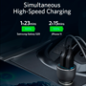 ANK-CCHARGER-POWERDRIVE3-B - Anker - Accendisigari per auto in metallo - Potenza 36W - Ricarica rapida 18W | Tecnologia QC3.0 - ANK-CCHARGER-POWERDRIVE3-B - Anker - Accendisigari per auto in metallo - Potenza 36W - Ricarica rapida 18W | Tecnologia QC3.0 -