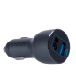 ANK-CCHARGER-POWERDRIVE3-B - Anker - Accendisigari per auto in metallo - Potenza 36W - Ricarica rapida 18W | Tecnologia QC3.0 - ANK-CCHARGER-POWERDRIVE3-B - Anker - Accendisigari per auto in metallo - Potenza 36W - Ricarica rapida 18W | Tecnologia QC3.0 -