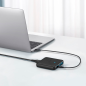 ANK-DCHARGER-65W2A2C-B - Anker - Caricabatterie da tavolo - Ricarica veloce 65W - Uscite 2x USB-C, 2x USB-A - Carica 4 dispositi