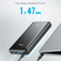 ANK-POWERCORE3-ELITE-B - Anker Power bank con LED di ricarica - Capacità 25600mAh - Ingresso USB-C - Uscite 2x USB-C, 2x USB-A - ANK-POWERCORE3-ELITE-B - Anker Power bank con LED di ricarica - Capacità 25600mAh - Ingresso USB-C - Uscite 2x USB-C, 2x USB-A -