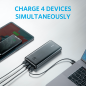 ANK-POWERCORE3-ELITE-B - Anker Power bank con LED di ricarica - Capacità 25600mAh - Ingresso USB-C - Uscite 2x USB-C, 2x USB-A - ANK-POWERCORE3-ELITE-B - Anker Power bank con LED di ricarica - Capacità 25600mAh - Ingresso USB-C - Uscite 2x USB-C, 2x USB-A -