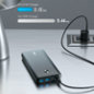 ANK-POWERCORE3-ELITE-B - Anker Power bank con LED di ricarica - Capacità 25600mAh - Ingresso USB-C - Uscite 2x USB-C, 2x USB-A - ANK-POWERCORE3-ELITE-B - Anker Power bank con LED di ricarica - Capacità 25600mAh - Ingresso USB-C - Uscite 2x USB-C, 2x USB-A -