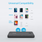 ANK-POWERCORE3-SENSE-B - Anker Power bank con LED di ricarica - Capacità 10000mAh - Ingressi USB-C - Uscite USB-C, 2x USB-A - Ca