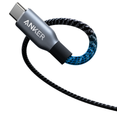 ANK-PRIME-USBC-USBC-180-B - Anker - Cavo USB2.0 - Da USB-C a USB-C - Cavo in nylon intrecciato riciclato - Lunghezza 1.8m | Ultr