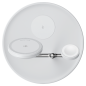 ANK-SWCHARGER-3-IN-1-W - Caricabatterie wireless Anker 3 in 1 - Tecnologia MagGo - Ricarica veloce: iPhone, Airpods, Apple Watch