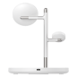 ANK-SWCHARGER-3-IN-1-W - Caricabatterie wireless Anker 3 in 1 - Tecnologia MagGo - Ricarica veloce: iPhone, Airpods, Apple Watch