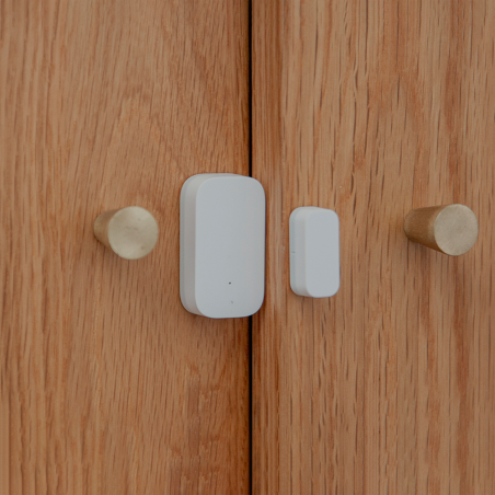AQ-DW-S03D - Aqara Sensore per porte e finestre T1 - Zigbee 3.0 - Matter over Zigbee - Richiede AQARA HUB - Lunga durata della b