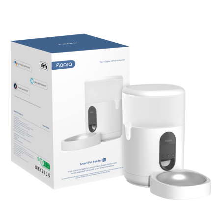 AQ-PETC1-M01 - Aqara Ciotola Smart C1 - Zigbee 3.0 / Matter over Zigbee - Richiede AQARA HUB 3.0 - Ripetitore Zigbee - 4L di cap