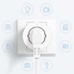 AQ-SP-EUC01 - Aqara Presa smart EU - Zigbee 3.0 - Richiede AQARA HUB - Misuratore di consumo - Protezione da alta tensione - Sup
