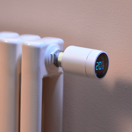 AQ-SRTS-A01 - Aqara Radiator Thermostat E1 - Zigbee 3.0 / Matter over Zigbee - Valvola termostatica smart - Richiede AQARA HUB -