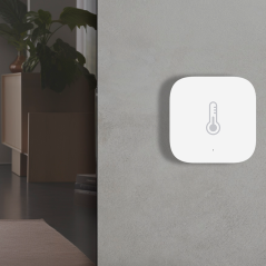 AQ-TH-S02D - Aqara Sensore dei Temperatura e Umidità T1 - Zigbee 3.0 - Dati relativi allo storico - Richiede AQARA HUB - Durata 
