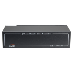 BA608P-HD - Video Balun 4N1 (HDTVI, HDCVI, AHD e CVBS) - 8 canali passivi - Include 8 BA612P-HAC - Connessione BNC e RJ45 - Dist