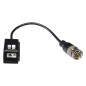 BA612P-POC - Trasmettitore passivo per doppino intrecciato SAFIRE - Ottimizzato per HDTVI, HDCVI e AHD - 1 canale video, PoC - P