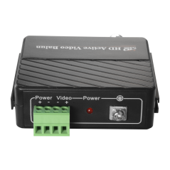 BA615A-RX - Ricetrasmittente attiva - Ottimizzato per HDTVI / HDCVI / AHD - 1 canale video - BNC/UTP 4 pins - Distanza: 400 ~ 70