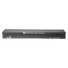 BA616P-HD - Video Balun 4N1 (HDTVI, HDCVI, AHD e CVBS) - 16 canali passivi - Include 16 BA612P-HAC - Connessione BNC e RJ45 - Di