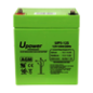 BATT-1250-U - Upower - Batteria ricaricabile - Tecnologia piombo-acido AGM - Voltaggio 12 V - Capacità 5.0 Ah - 107 x 90 x 70 mm
