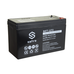 BATT-1272 - Batteria ricaricabile - Tecnologia piombo-acido AGM - Voltaggio 12 V - Capacità 7.2 Ah - 94 x 151 x 65 mm / 2220 g -