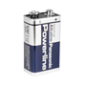 BATT-6LR61 - Panasonic - Pila PP3 / 6LR61 - Voltaggio 9.0 V - Alcalina - Capacità nominale 510 mAh - Compatibile con i prodotti 