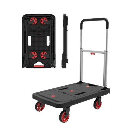 BL-HAND-TROLLEY - Carrello Bluetti - Pieghevole - Con 4 ruote - Per le batterie portatili Bluetti