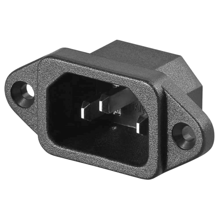 C14PLUG-FLUSH - Adattatore - Cavo AC a vista al connettore C14 - Montaggio a incasso