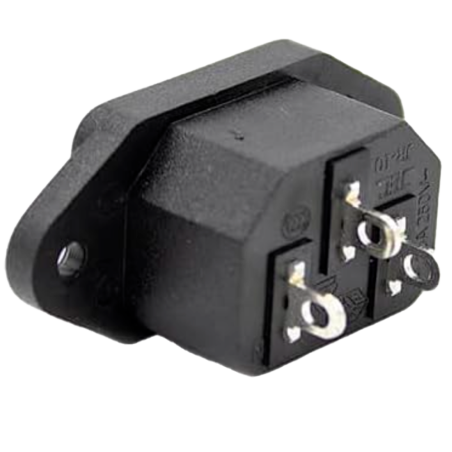 C14PLUG-FLUSH - Adattatore - Cavo AC a vista al connettore C14 - Montaggio a incasso