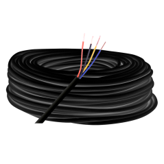 CA4-100B-H - 4 conduttori - Conduttore Rame elettrolitico flessibile Classe 5 - Schermo Alluminio poliestere+drenaggio CuSn - Bo