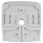 CBOX-B52PRO - Scatola di giunzione - Per telecamere dome - Adatto per uso esterno - Installazione a tetto o parete - Fabbricata 