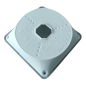 CBOX-BC02-BASEFLEX - Coperchio di giunzione flessibile per scatola di supporto - Adatto per uso esterno - Permette di inserire i
