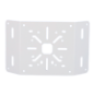 CBOX-JA-M150-CORNER - Staffe ad angolo - Design resistente in acciaio - Adatto per esterni - Compatibile con tutti i prodotti Ca