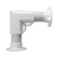 CBOX-L9015 - Supporto da parete angolato - Adatto per uso esterno - Compatibile con tutti i prodotti CamBox - Fabbricato in plas