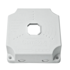 CBOX-NX1-1118 - Scatola di giunzione - Per telecamere dome e bullet - Per esterni - Installazione a tetto o parete - Sigillo com
