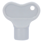 CBOX-TRIKEY - Chiave triangolare per armadi in poliestere - Compatibile con BOX-403017-IP65 e BOX-403022-IP65 - Plastica