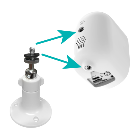 CG6 - VicoHome Outdoor 2Mpx Wifi a batteria - Sensore PIR / Rilevamento intelligente (cloud) - Luce con effetto deterrente / Bat