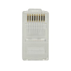 CON300 - Connettore - RJ45 per crimpare - Compatibile con cavo UTP - 20 mm (P) - 10 mm (H) - 5 g