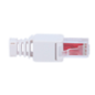 CON300-CAT6-TL - Connettore per cavi UTP - Connettore uscita RJ45 - Compatibile UTP categoria 6 - Facile installazione senza nec