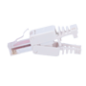 CON300-CAT6-TL - Connettore per cavi UTP - Connettore uscita RJ45 - Compatibile UTP categoria 6 - Facile installazione senza nec